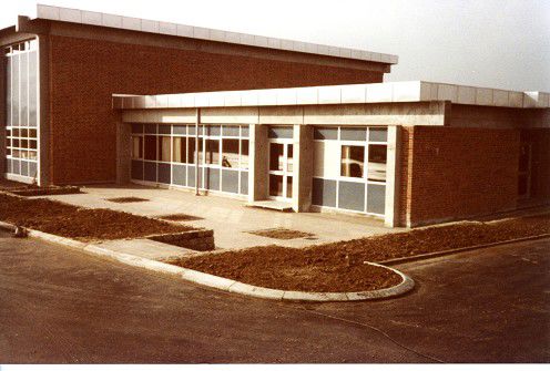 Billede af Materielgårdens afdeling på Navervej 16